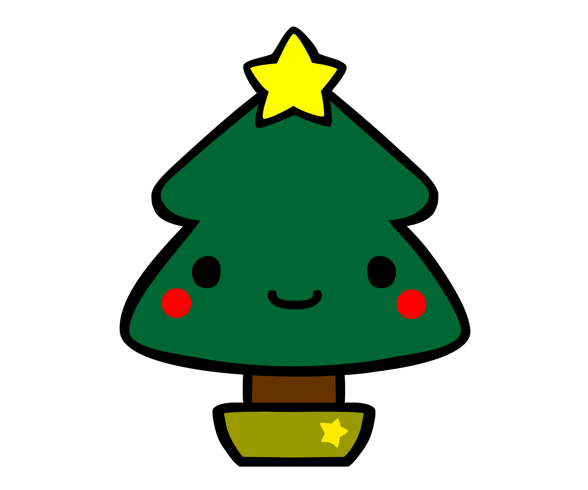 クリスマスのイラスト イラスト無料素材かわいい系